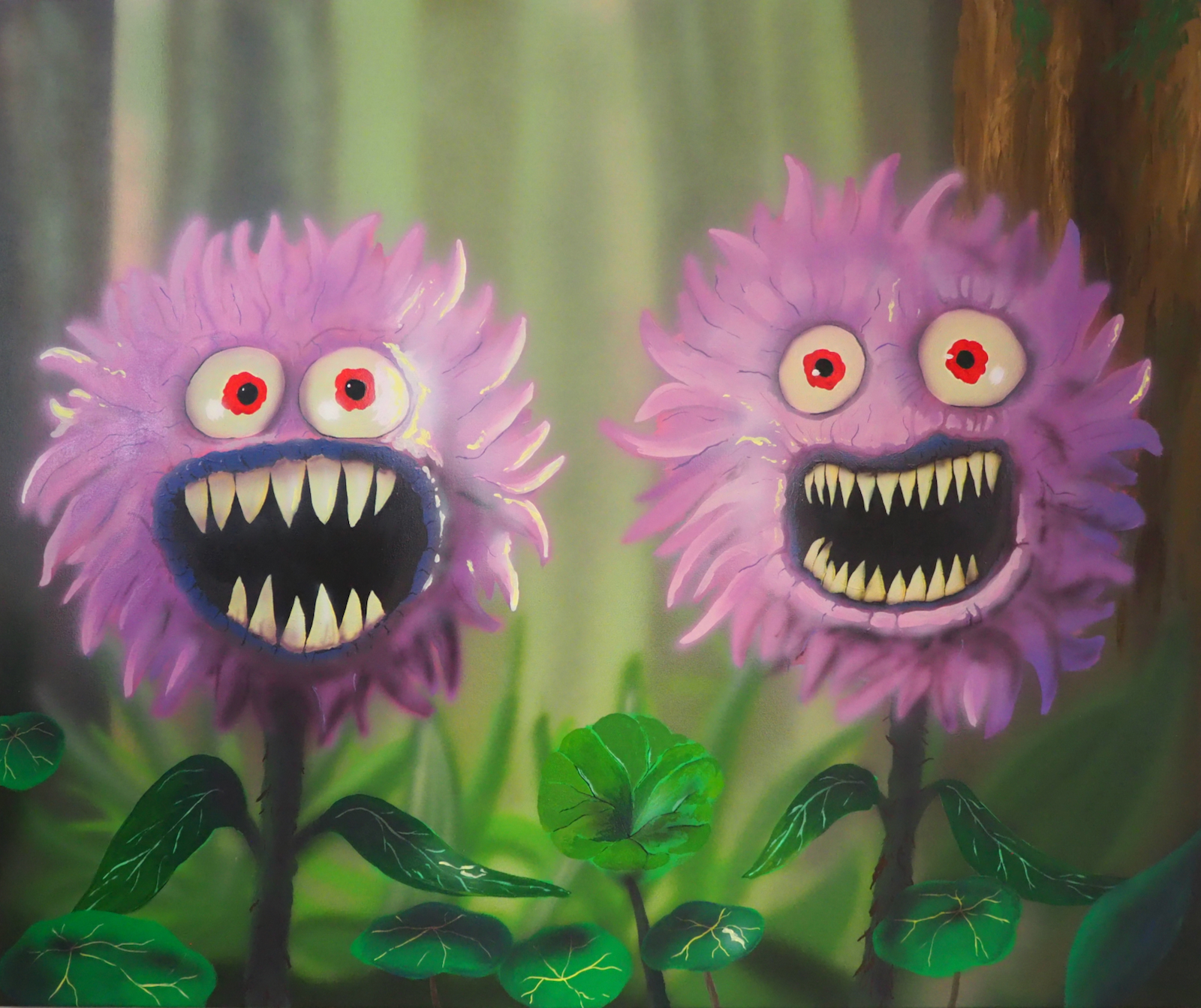 The Soft Refusal of Daylight, a painting by Adam S. Forsythe