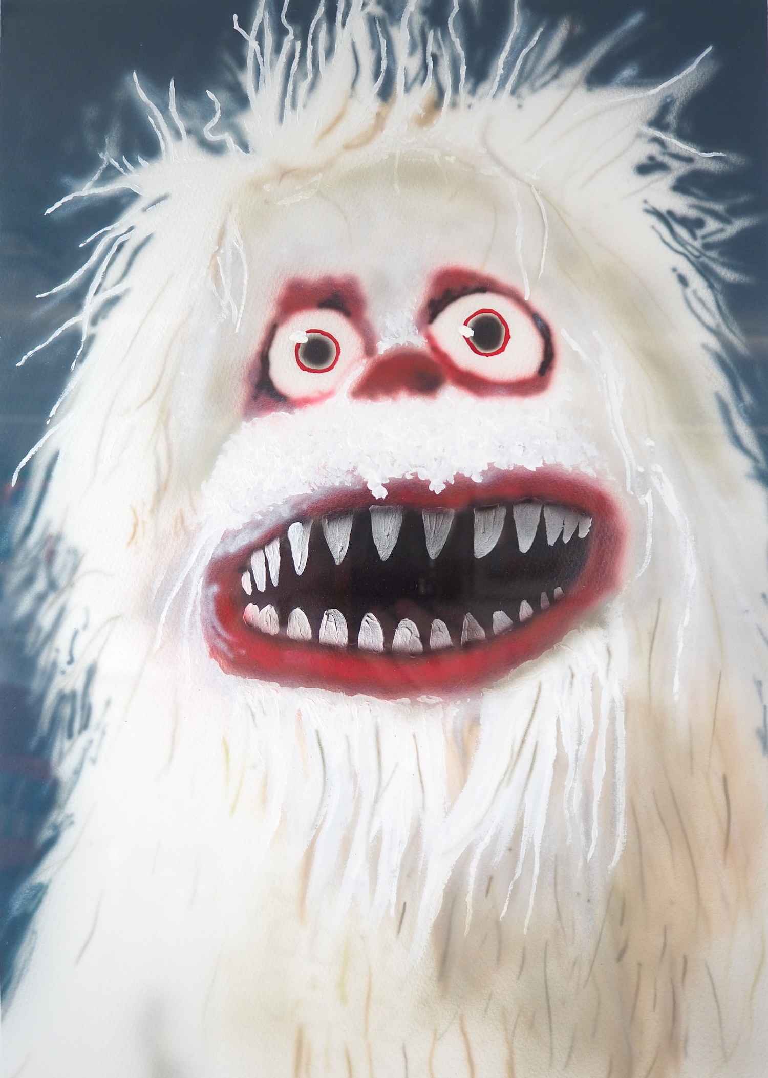 Frostlip Chomper, a painting by Adam S. Forsythe