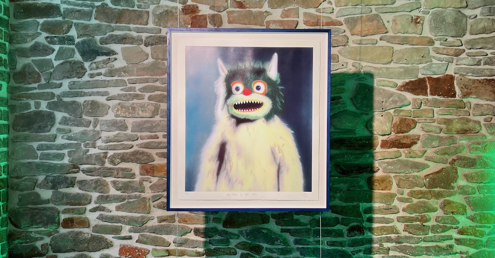 the beast of goblin combe limited edition print